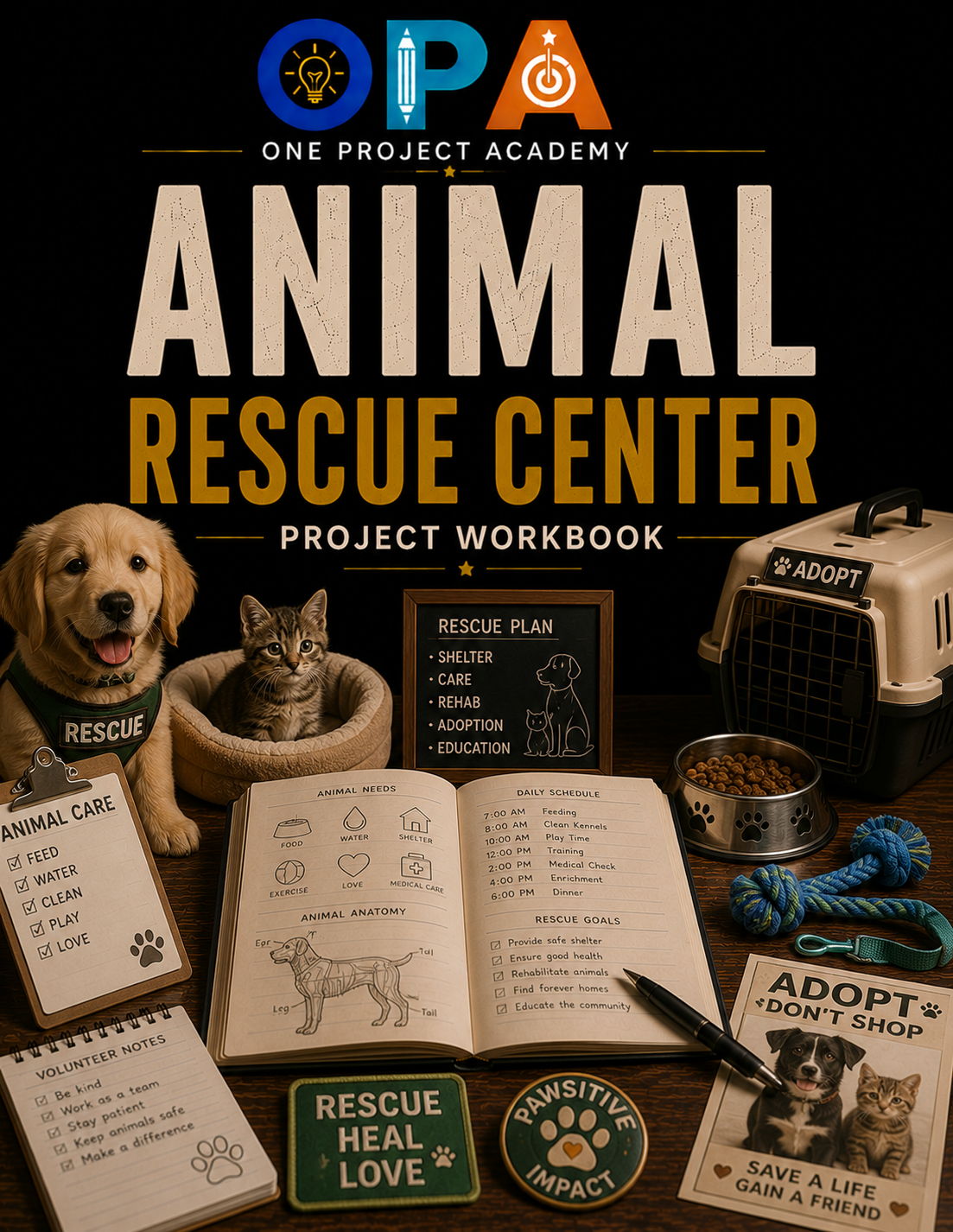 Animal Rescue Center Project Workbook