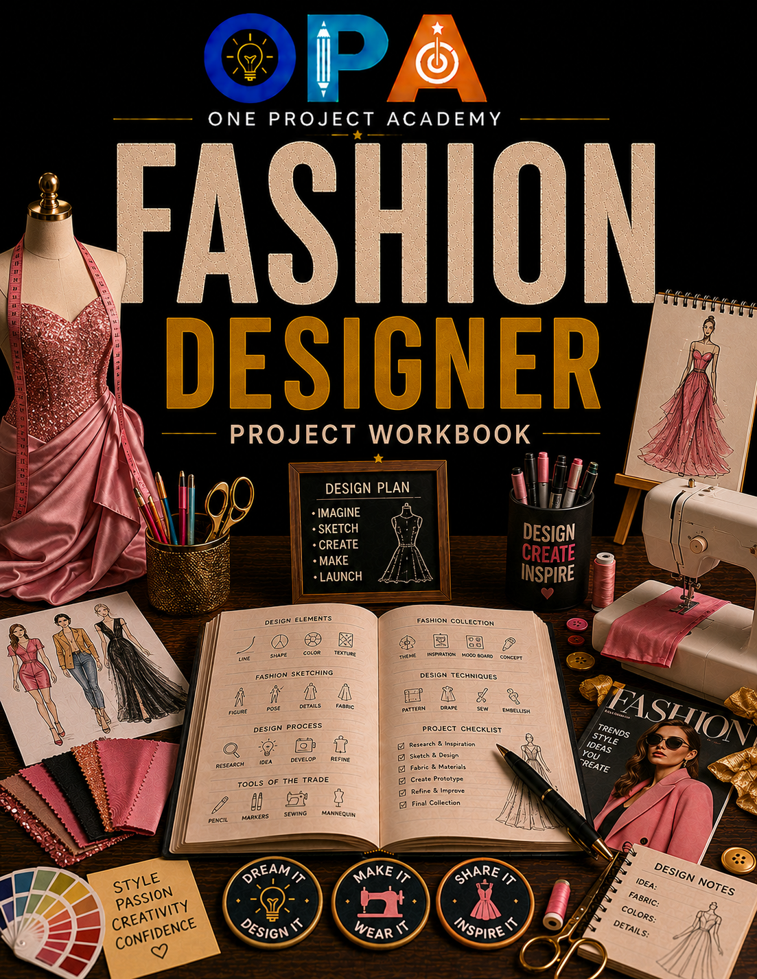 Fashion Designer Project Workbook