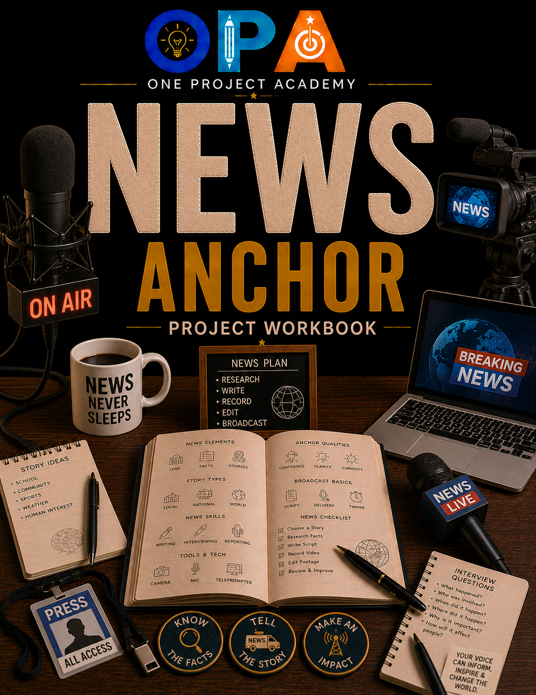 News Anchor Project Workbook