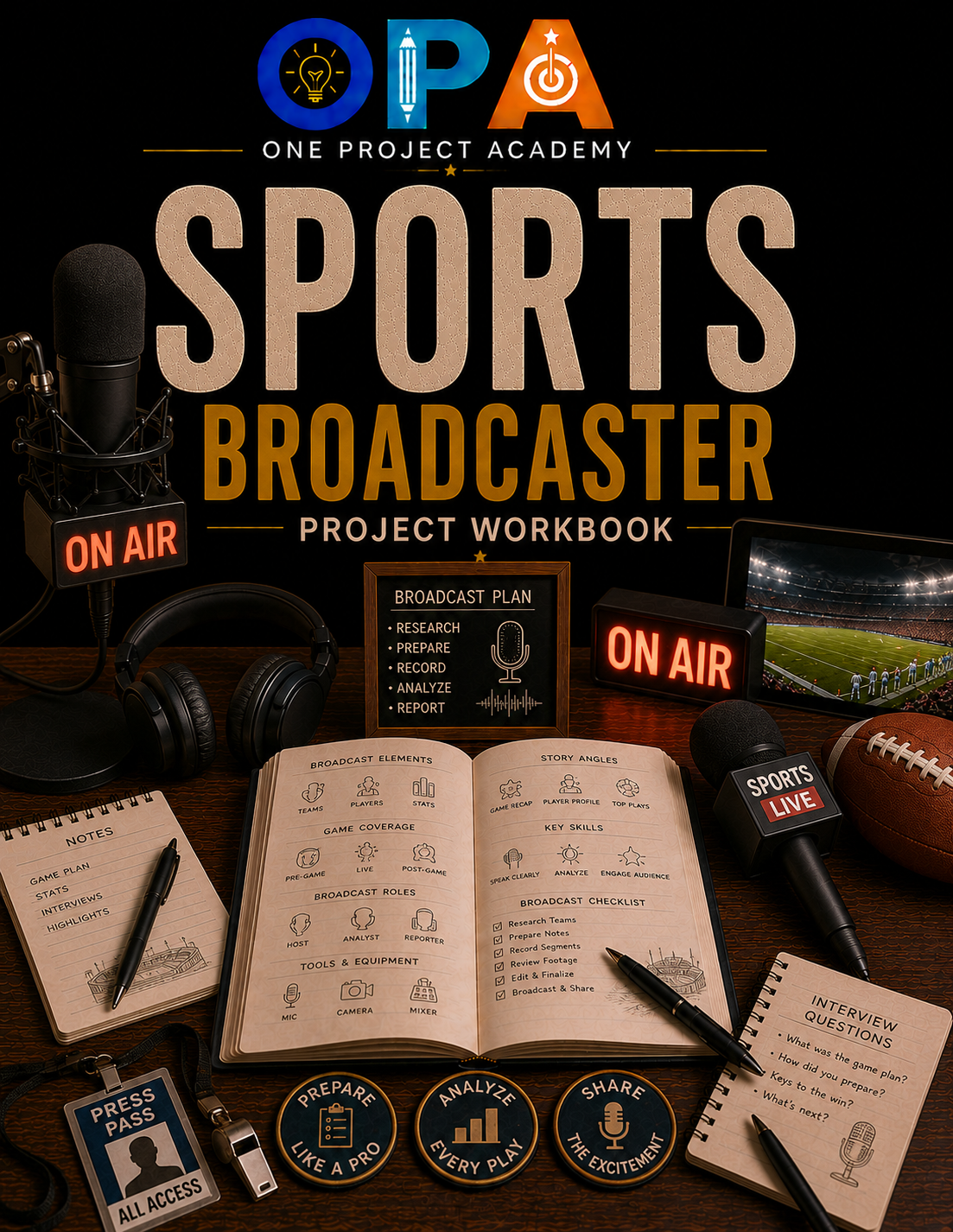 Sports Broadcaster Project Workbook